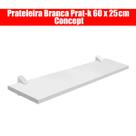 Prateleira Branca Prat-k 60 x 25cm Concept