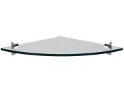 Prateleira Canto em Vidro Tramontina Glass 25cm x 25cm