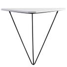Prateleira Com Suporte Aramado Floreira Triangular Tri Grafite Prateleira Com Suporte Aramado Floreira Triangular Tri Grafite
