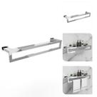 Prateleira com Toalheiro 60 Cm Inox - Kromus RT0331-60