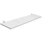 Prateleira Concept Branca C- Suporte 25 X 100cm - Prat-k