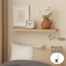 Prateleira Criar Com Suporte Invisível 20 x 60cm Pinus Casa Moveis Estante