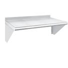 Prateleira de aço inoxidável HARDURA 14x24cm 110kg com Backsplash