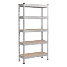 Prateleira de Armazenamento SONGMICS 5 Andares - 150x75x30cm - Sem Parafusos - Prata