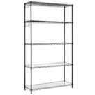 Prateleira de Armazenamento SONGMICS de 5 Andares - Metal Preto para Cozinha