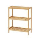 Prateleira de banheiro de bambu Elepude 3-Tier Stand Storage 23,6 x 10,2 x 25,9 polegadas Prateleira de banheiro de bambu Elepude 3-Tier Stand Storage 23,6 x 10,2 x 25,9 polegadas