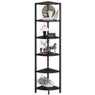 Prateleira de canto IRCPEN CS-001B3 160 cm Metal Preto Madeira