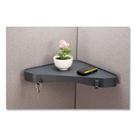 Prateleira de canto Officemate Verticalmate Slate Grey 36,83 x 25,4 x 3,17 cm