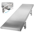Prateleira de concessão Toriexon Folding 36x12cm em aço inoxidável