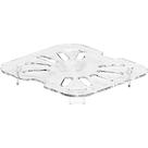 Prateleira de drenagem para bandejas de alimentos Cambro GN 1/6 Clear