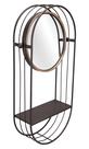Prateleira de espelho Zuo Saroni Modern Grey