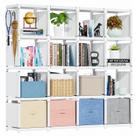 Prateleira de livros Mavivegue 16 Cube Storage Organizer Metal White