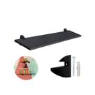 Prateleira de Madeira Quarto Multiuso 100cm Decorativa 20kg