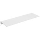 Prateleira de parede Danpoo White Metal para sala de estar/banheiro/cozinha