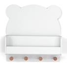 Prateleira de parede Delta Children Brannan Bear 45x13x47 cm branca