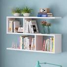 Prateleira de Parede MDF Branco 90x90x20cm Estilo Clássico Porta livros Enfeites Sinanue Prateleira de Parede MDF Branco 90x90x20cm Estilo Clássico Porta livros Enfeites Sinanue