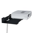 Prateleira de parede PZewmo Floating Metal para projetor, TV, etc