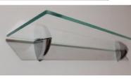 Prateleira de vidro decorativa 50x20 Bico Tucano - Sonharte
