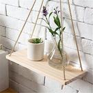 Prateleira Decorativa Nature Com Cordas
