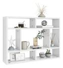 Prateleira Decorativa Nicho 80x90x15cm Fixa De Parede Branco multiuso Prateleira Decorativa Nicho 80x90x15cm Fixa De Parede Branco multiuso