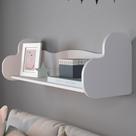 Prateleira Decorativa Nicho Infantil Mdf 91x30cm Branco