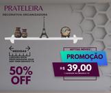 Prateleira decorativa organizadora