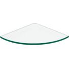 Prateleira Dolle Clear Glass 25x25x0,8 cm 5/16" de espessura