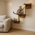 Prateleira Escada Arranhador Poleiro para Gatos Escaladador Playground Gato