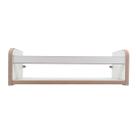 Prateleira Estante Suspensa Parede Porta Livros Revistas Madeira MDF Branca 45cm Prateleira Estante Suspensa Parede Porta Livros Revistas Madeira MDF Branca 45cm