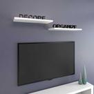 Prateleira Flutuante 25x90 cms com suporte incluso PBS PLUS 2590 Prateleira Flutuante 25x90 cms com suporte incluso PBS PLUS 2590