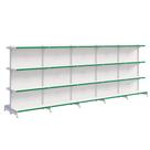 Prateleira Gondola Fit 40 Centro 1 Inicial e 4 Continuações 1,37m Loja Comercio Farmácia - Amapá