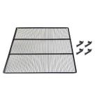 Prateleira Grade E 4 Suportes Preto Para Vrs-19 E Ccv-355 - Imbera Prateleira Grade E 4 Suportes Preto Para Vrs-19 E Ccv-355 - Imbera