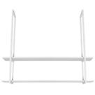 Prateleira Industrial Dupla Teto Ou Parede 80cm BB UN