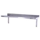 Prateleira Inox Benfati 100X40CM com 2 Suportes Mão Francesa 383