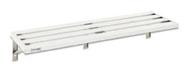 Prateleira Mão Francesa Grade Inox Fritomaq 120x40