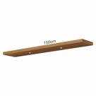 Prateleira MDF para Painel de TV com luzes LED e suporte invisível 1,50m TB184L Dalla Costa