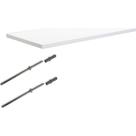 Prateleira Multiivisao Suporte Invisivel 20X 60 Branca Pbs-2060-Uv-Br Prateleira Multiivisao Suporte Invisivel 20X 60 Branca Pbs-2060-Uv-Br