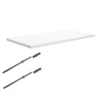Prateleira Multiivisao Suporte Invisivel 30X 60 Branca Pbs-3060-Uv-Br