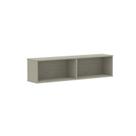 Prateleira Nicho 30cmx120cmx25cm Bege Nogueira Casa Blanca Prateleira Nicho 30cmx120cmx25cm Bege Nogueira Casa Blanca