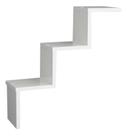 Prateleira Nicho Escada W 45x14x44 Livros Decoração - Branco