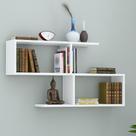 Prateleira nicho mdf 60x90x18 cm decorativa para livros e objetos design sofisticado e ideal para organização