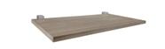 PRATELEIRA NOGUEIRA CONCEPT ME LEVE 1,2x20x40cm SUPORTE CINZA PRAT-K