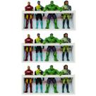Prateleira Organizadora Coleção De Bonecos Heróis Nicho Porta Pelúcia 3un Mdf 55cm Prateleira Organizadora Coleção De Bonecos Heróis Nicho Porta Pelúcia 3un Mdf 55cm