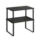 Prateleira Organizadora de Armários SONGMICS Kitchen Set 2 - Metal/Madeira de Engenharia