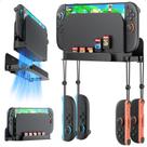 Prateleira organizadora de montagem na parede para Nintendo Switch 2 Auarte