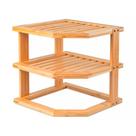 Prateleira Organizadora Tripla Keep Bambu para Pratos POB2000BMB - Ou