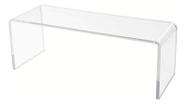 Prateleira Platafroma Expositora Para Boneco 30x10x10 Cor Cristal