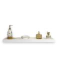 Prateleira Porcelanato Calacata Gold 73x11 C/Kit de Fixação