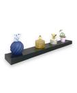 Prateleira Porcelanato Preto 73x11 C/Kit de Fixação