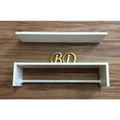 Prateleira Porta Fraldas + Prateleira Simples 60x15x15 Prateleira Porta Fraldas + Prateleira Simples 60x15x15
